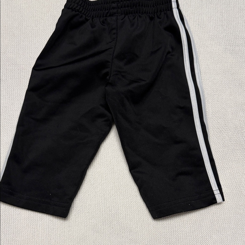 Adidas Black Tracksuit with White Stripes - Picture 6 of 9